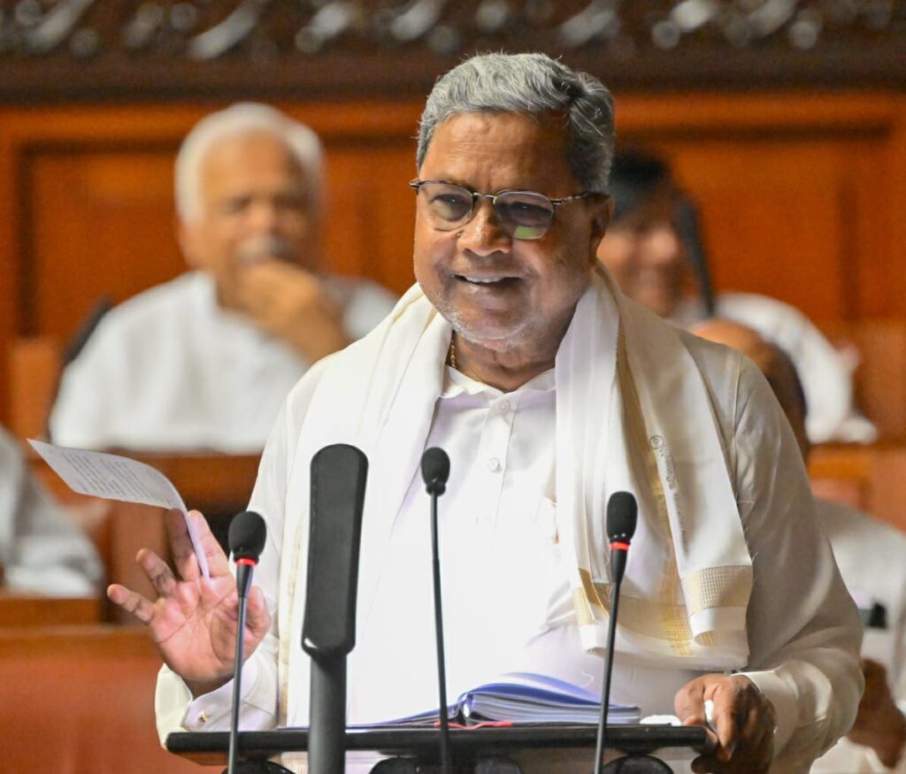 ಮುಖ್ಯಮಂತ್ರಿ ಸಿದ್ದರಾಮಯ್ಯ