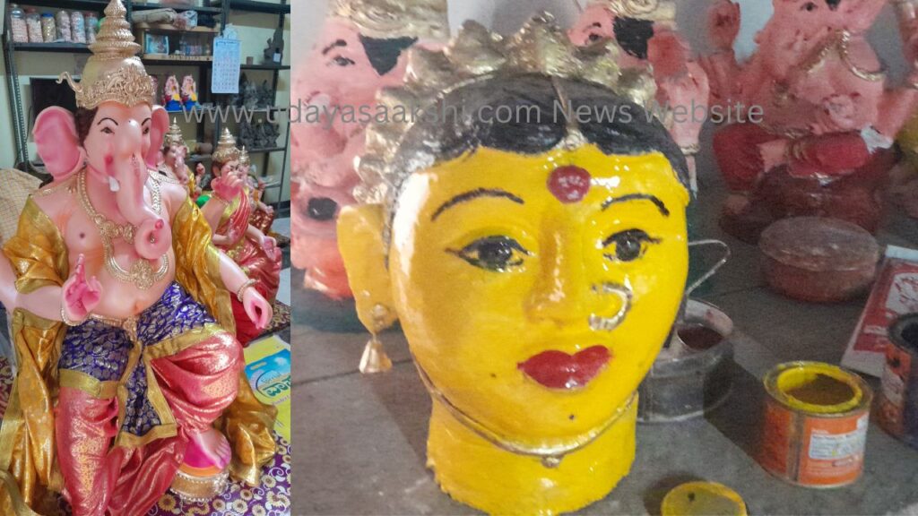 ವೈವಿಧ್ಯಮಯ ಗಣೇಶಮೂರ್ತಿಗಳ ಮಾರಾಟ : ಪರಿಸರ ಸ್ನೇಹಿ ವಿಗ್ರಹಗಳಿಗೆ ಸಖತ್ ಡಿಮ್ಯಾಂಡ್!