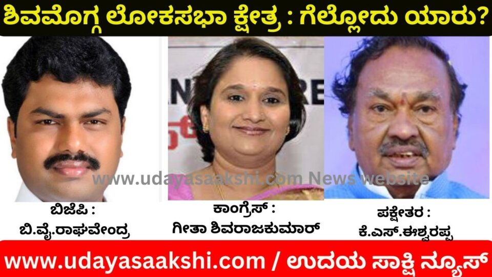 Shimoga Lok Sabha Constituency : Who Will Win? ಶಿವಮೊಗ್ಗ ಲೋಕಸಭಾ ಕ್ಷೇತ್ರ : ಗೆಲ್ಲೋದು ಯಾರು? ವರದಿ : ಬಿ. ರೇಣುಕೇಶ್, reporter : b. renukesha