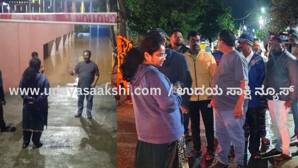 Tunga river flood fear in Shimoga: Stay overnight for Commissioner's rounds! ಶಿವಮೊಗ್ಗದಲ್ಲಿ ತುಂಗಾ ನದಿ ಪ್ರವಾಹ ಭೀತಿ : ರಾತ್ರಿಯಿಡಿ ಪಾಲಿಕೆ ಆಯುಕ್ತರ ರೌಂಡ್ಸ್!