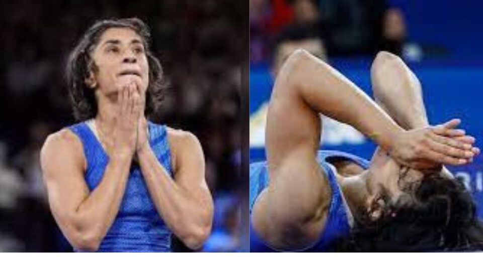 Vinesh Phogat disqualified from Olympics : dream of another medal is dashed! ಒಲಿಂಪಿಕ್ಸ್ ನಿಂದ ವಿನೇಶ್ ಫೋಗಟ್ ಅನರ್ಹ : ಮತ್ತೊಂದು ಪದಕದ ಕನಸು ನುಚ್ಚುನೂರು!