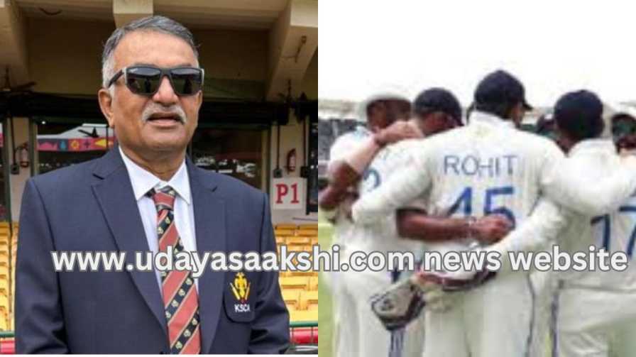 shimoga | Shimoga: India - New Zealand Test cricket observer Sadananda H.S. Recruitment ಶಿವಮೊಗ್ಗ : ಭಾರತ – ನ್ಯೂಜಿಲೆಂಡ್ ಟೆಸ್ಟ್ ಕ್ರಿಕೆಟ್ ವೀಕ್ಷಕರಾಗಿ ಸದಾನಂದ ಹೆಚ್.ಎಸ್. ನೇಮಕ