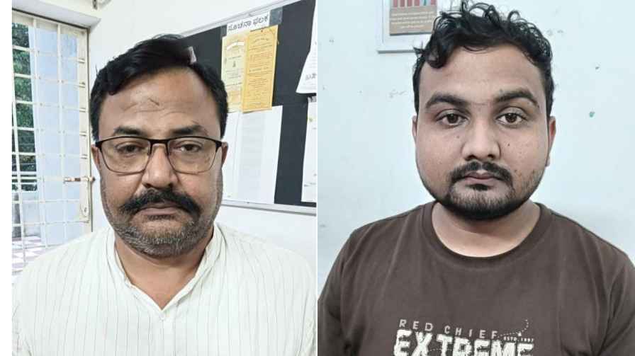 Two fake CBI officers from Uttar Pradesh arrested for defrauding a man of Shimoga of 41 lakh rupees! ಶಿವಮೊಗ್ಗದ ವ್ಯಕ್ತಿಗೆ 41 ಲಕ್ಷ ರೂಪಾಯಿ ವಂಚಿಸಿದ್ದ ಉತ್ತರ ಪ್ರದೇಶದ ಇಬ್ಬರು ನಕಲಿ ಸಿಬಿಐ ಅಧಿಕಾರಿಗಳು ಅರೆಸ್ಟ್!