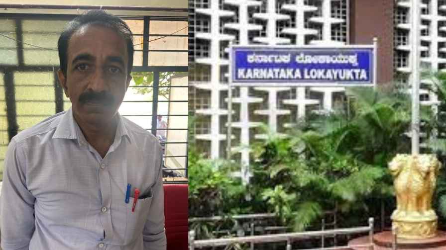 sorab | Soraba: Gram PDO Lokayukta who was receiving bribes for e-accounting! sorab | ಸೊರಬ : ಇ – ಖಾತೆ ಮಾಡಿಕೊಡಲು ಲಂಚ ಪಡೆಯುತ್ತಿದ್ದ ಗ್ರಾಪಂ ಪಿಡಿಓ ಲೋಕಾಯುಕ್ತ ಬಲೆಗೆ!