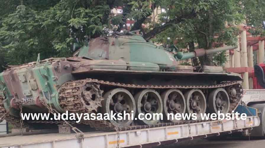 shimoga | There is still space for the installation of war tankers..! ಅಂತೂ ಇಂತೂ ಯುದ್ಧ ಟ್ಯಾಂಕರ್ ಪ್ರತಿಷ್ಠಾಪನೆಗೆ ಸಿಕ್ತು ಜಾಗ..!