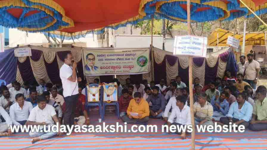 shimoga | Shimoga Water Supply Outsourced Employees Strike Begins: Daily Water Supply Not Affected! shimoga | ಶಿವಮೊಗ್ಗ ನೀರು ಸರಬರಾಜು ಹೊರ ಗುತ್ತಿಗೆ ನೌಕರರ ಮುಷ್ಕರ ಆರಂಭ : ದೈನಂದಿನ ನೀರು ಪೂರೈಕೆ ಮೇಲೆ ಪರಿಣಾಮವಿಲ್ಲ!