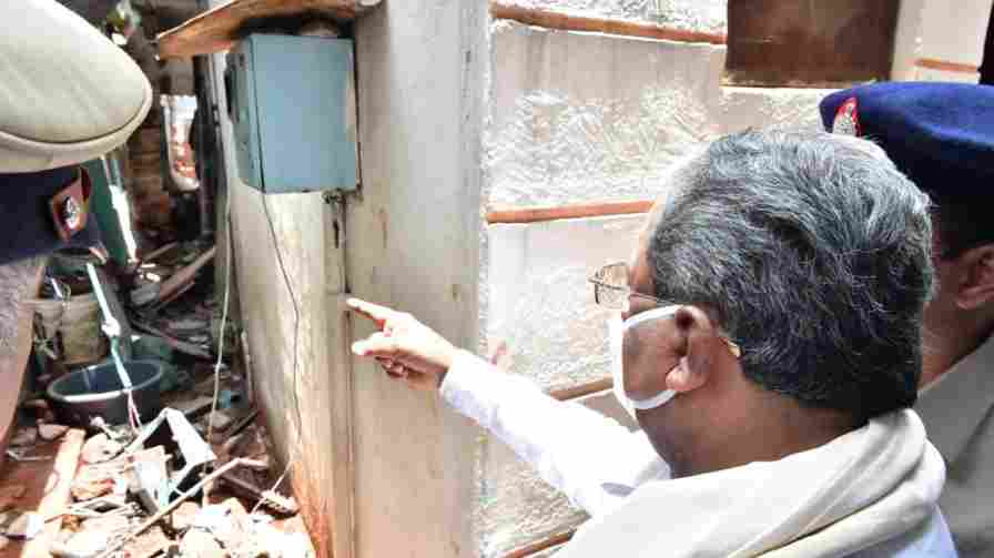 Bengaluru cylinder explosion: Instructions to repair damaged houses - Compensation announced ಬೆಂಗಳೂರಲ್ಲಿ ಭೀಕರ ಸಿಲಿಂಡರ್ ಸ್ಫೋಟ : ಹಾನಿಗೀಡಾಗಿರುವ ಮನೆಗಳ ದುರಸ್ತಿಗೆ ಸೂಚನೆ – ಪರಿಹಾರ ಘೋಷಣೆ