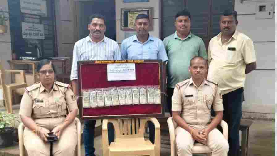 Holehonur police operation: Arrest of two people who cheated by giving fake gold! ಹೊಳೆಹೊನ್ನೂರು ಪೊಲೀಸರ ಕಾರ್ಯಾಚರಣೆ : ನಕಲಿ ಬಂಗಾರ ನೀಡಿ ವಂಚಿಸಿದ್ದ ಇಬ್ಬರ ಬಂಧನ!