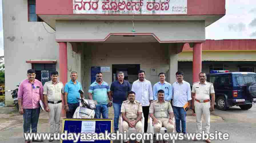 Hosanagara : Two accused arrested for stealing from houses! ಹೊಸನಗರ : ಮನೆಗಳಲ್ಲಿ ಕಳವು ಮಾಡಿದ್ದ ಗದಗ ಜಿಲ್ಲೆ ಲಕ್ಷ್ಮೇಶ್ವರದ ಇಬ್ಬರು ಆರೋಪಿಗಳು ಅರೆಸ್ಟ್!