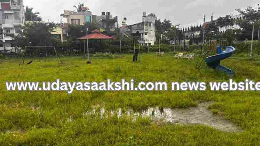 Chaos at R'ML Nagar Park in Shimoga - Is the municipal administration paying attention? ಶಿವಮೊಗ್ಗದ ಆರ್’ಎಂಎಲ್ ನಗರ ಪಾರ್ಕ್ ಅವ್ಯವಸ್ಥೆ – ಗಮನಹರಿಸುವುದೆ ಪಾಲಿಕೆ ಆಡಳಿತ?