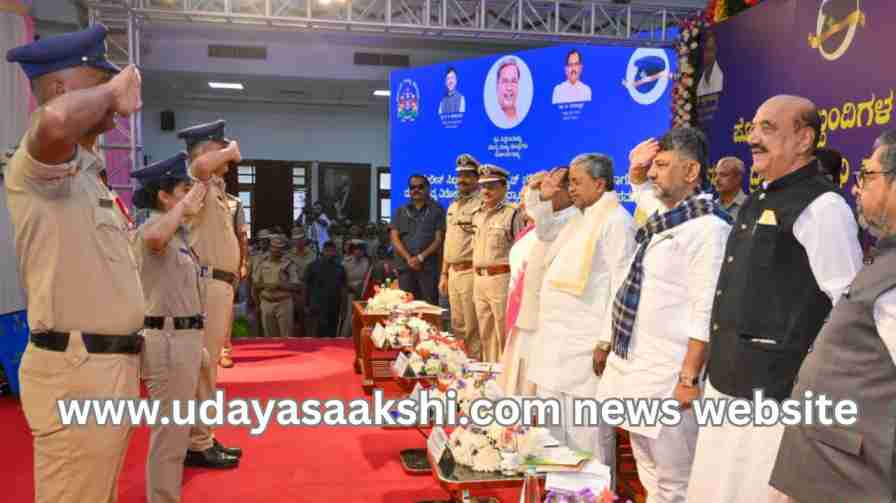 Karnataka Police ranked number one in India Justice report : CM praises ಇಂಡಿಯಾ ಜಸ್ಟೀಸ್ ವರದಿಯಲ್ಲಿ ಕರ್ನಾಟಕ ಪೊಲೀಸ್ ನಂಬರ್ ಒನ್ ಸ್ಥಾನದಲ್ಲಿದೆ : ಸಿ.ಎಂ ಮೆಚ್ಚುಗೆ