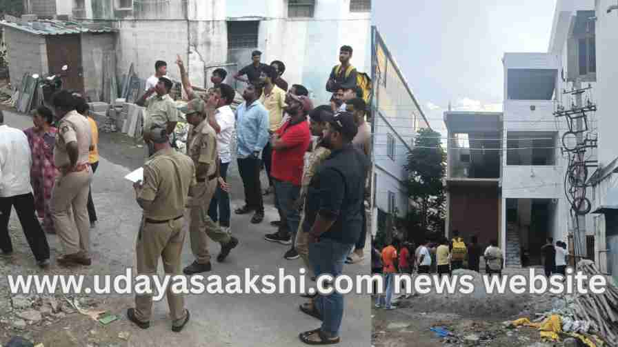 Shivamogga : A young man committed suicide by falling from a building under construction! ಶಿವಮೊಗ್ಗ : ನಿರ್ಮಾಣ ಹಂತದ ಕಟ್ಟಡದ ಮೇಲಿಂದ ಬಿದ್ದು ಯುವಕ ಆತ್ಮಹತ್ಯೆಗೆ ಶರಣು!