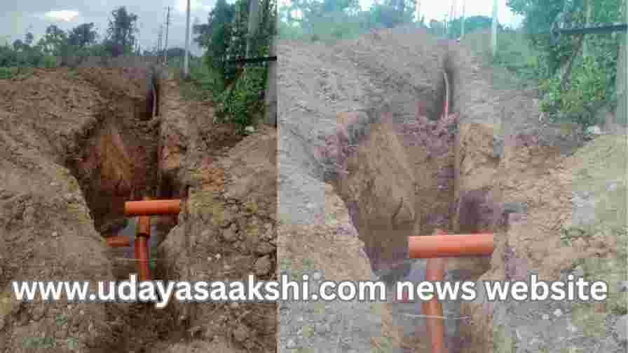 Shivamogga : JH Patel Layout UGD work stopped as quickly as it started - when will the stench and misery be resolved? ಶಿವಮೊಗ್ಗ : ಆರಂಭಗೊಂಡಷ್ಟೆ ವೇಗದಲ್ಲಿ ಸ್ಥಗಿತಗೊಂಡ ಜೆ ಹೆಚ್ ಪಟೇಲ್ ಬಡಾವಣೆ ಯುಜಿಡಿ ಕಾಮಗಾರಿ – ದುರ್ನಾತ ದುಃಸ್ಥಿತಿಗೆ ಮುಕ್ತಿ ಯಾವಾಗ?