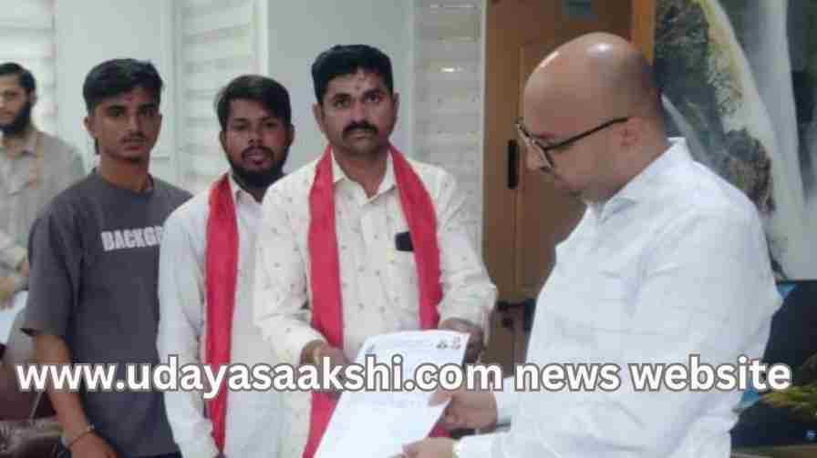 Shivamogga : bommanakatte ashraya layout site golmal - demand for enquiry! ಶಿವಮೊಗ್ಗ : ಆಶ್ರಯ ನಿವೇಶನ ಹಕ್ಕುಪತ್ರ ಗೋಲ್ಮಾಲ್ – ಕ್ರಮಕ್ಕೆ ಆಗ್ರಹಿಸಿ ಡಿಸಿಗೆ ಮನವಿ